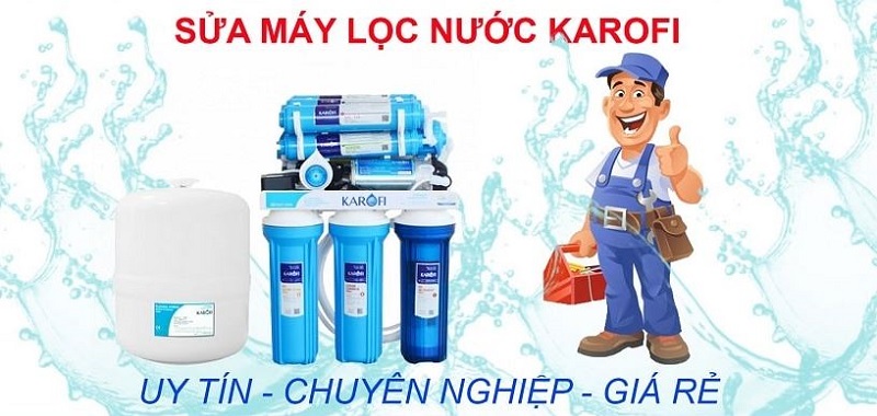 sua may loc nuoc karofi