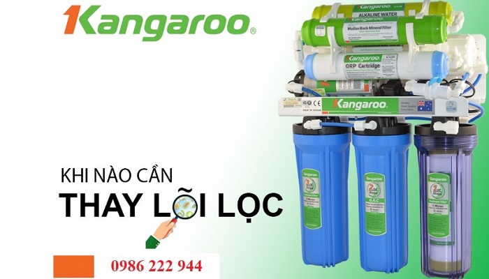thoi gian thay loi loc nuoc kangaroo