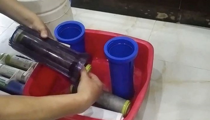 cach sua may loc nuoc khong ra nuoc