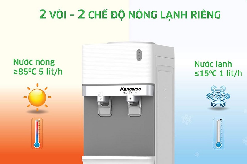 may lam nong lanh nuoc uong kangaroo kg35a2