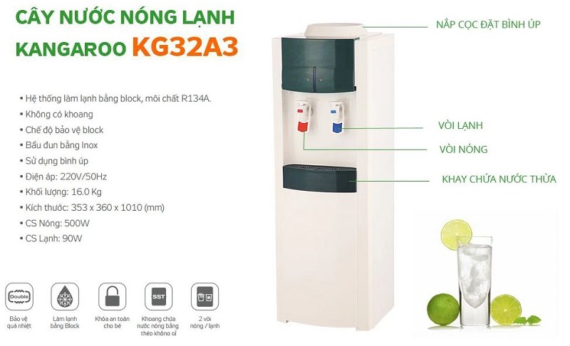 cay nuoc kangaroo kg32a3
