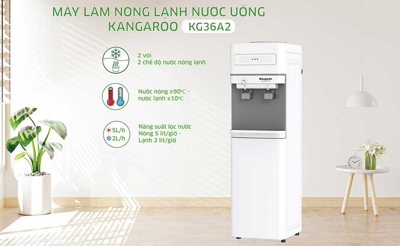 cay nuoc nong lanh kangaroo kg36a2