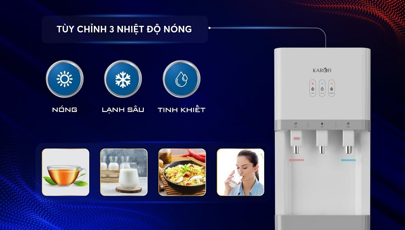 may lam nong lanh karofi hcv208RO