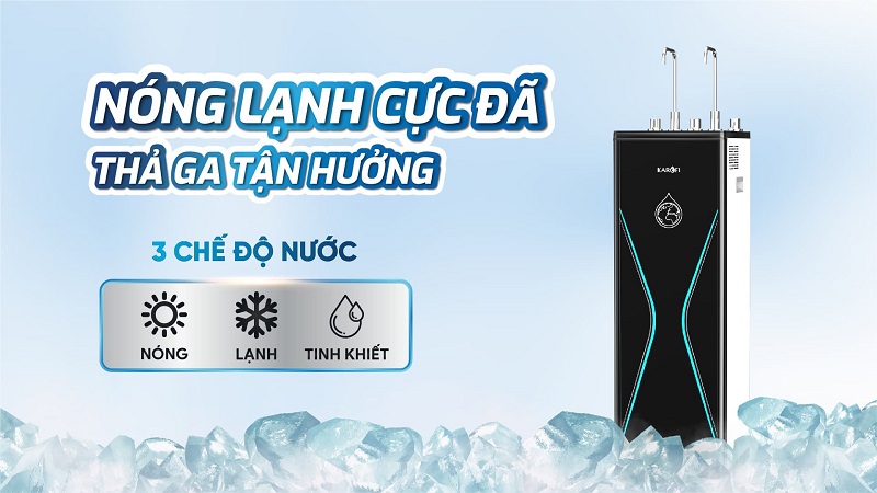 may loc nuoc nong lanh karofi kad-d528