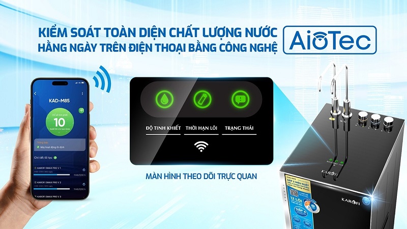 may loc nuoc karofi kad-m85