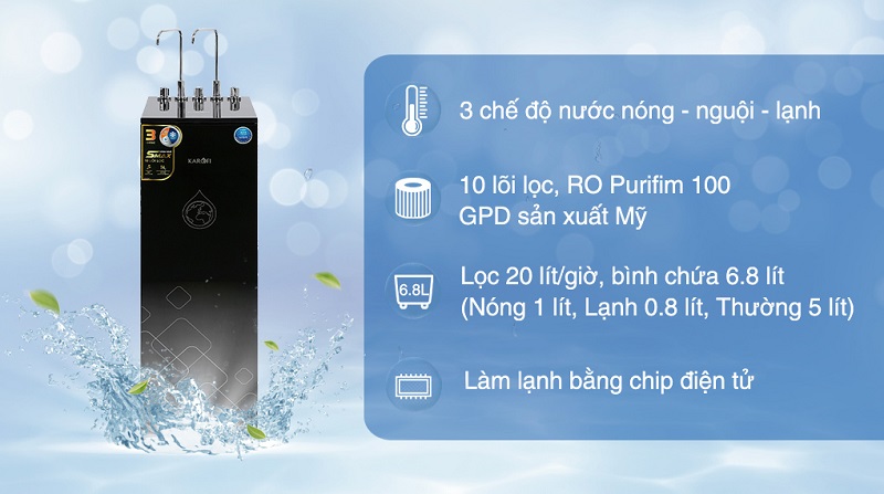may loc nuoc karofi kad x39