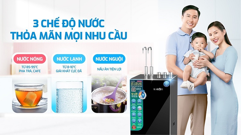 may loc nuoc nong lanh karofi kad e58