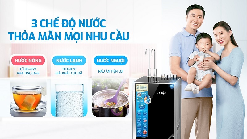 may loc nuoc nong lanh karofi kad l85