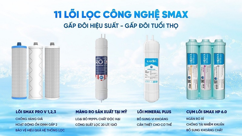 may loc nuoc nong lanh karofi kad x56