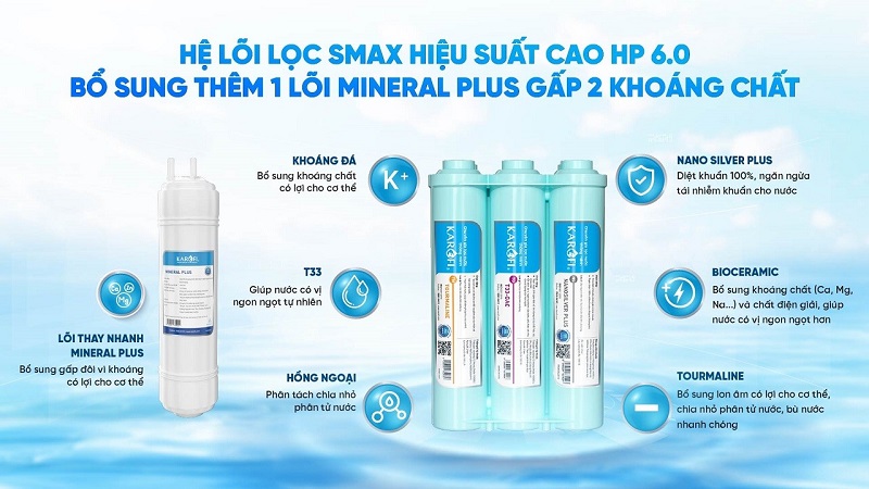 may loc nuoc karofi kad x58